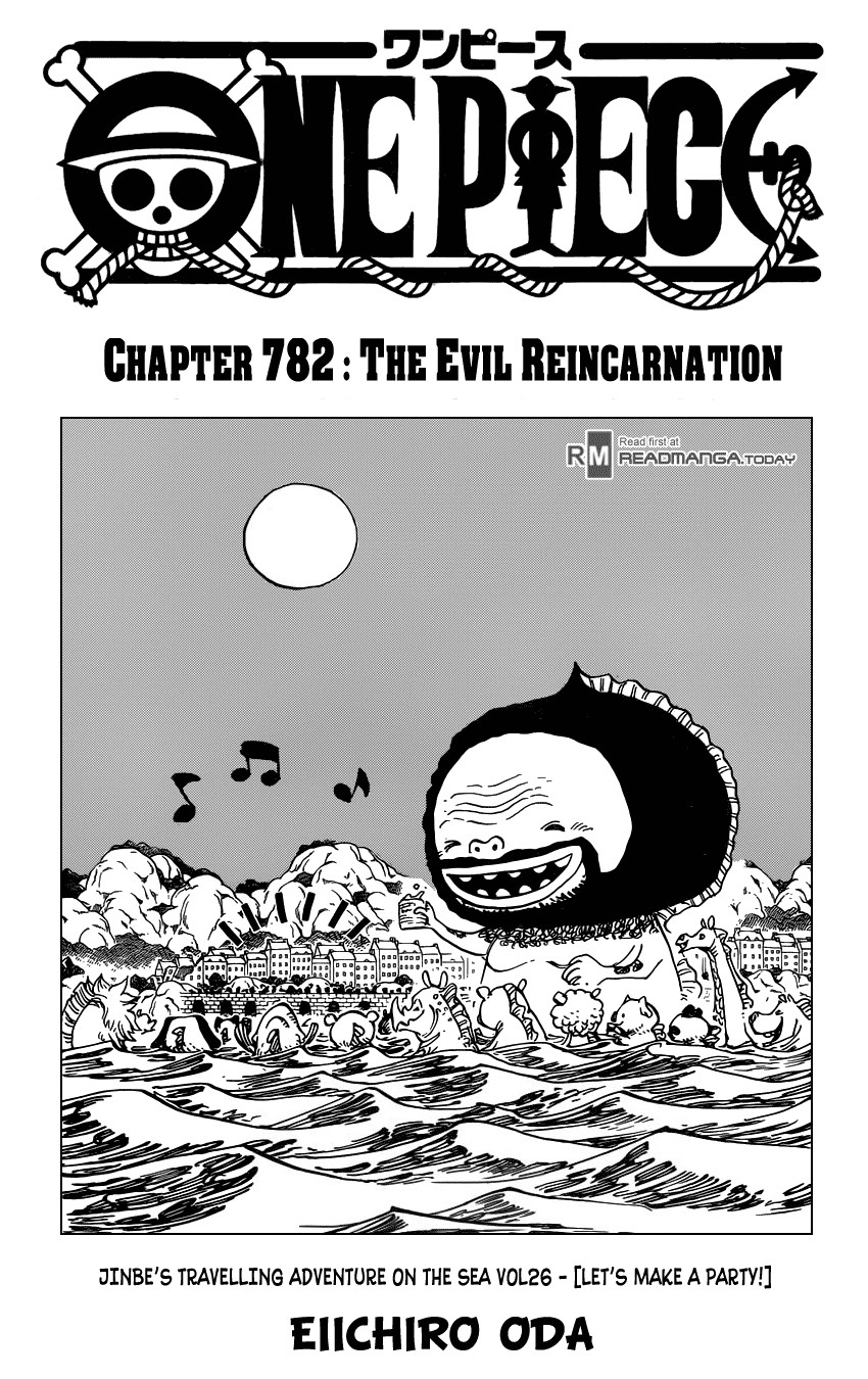 One Piece chapter 782 page 1