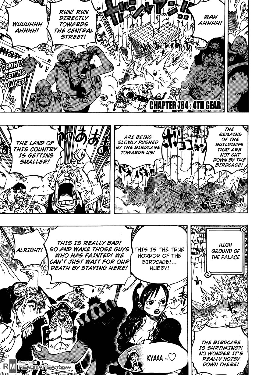 One Piece chapter 784 page 2