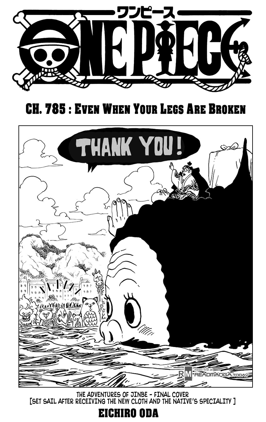 One Piece chapter 785 page 1