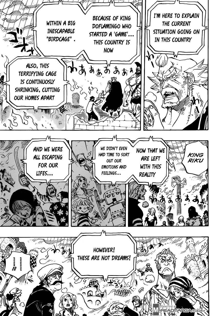 One Piece chapter 785 page 11