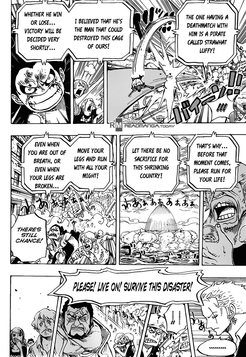 One Piece chapter 785 page 14