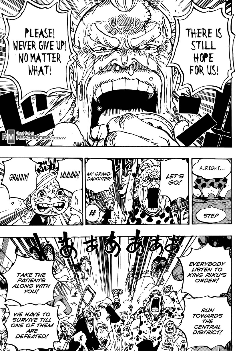 One Piece chapter 785 page 15