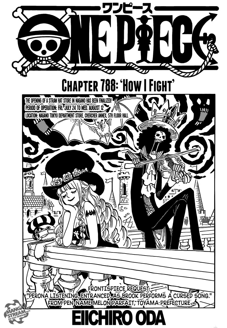 One Piece chapter 788 page 1