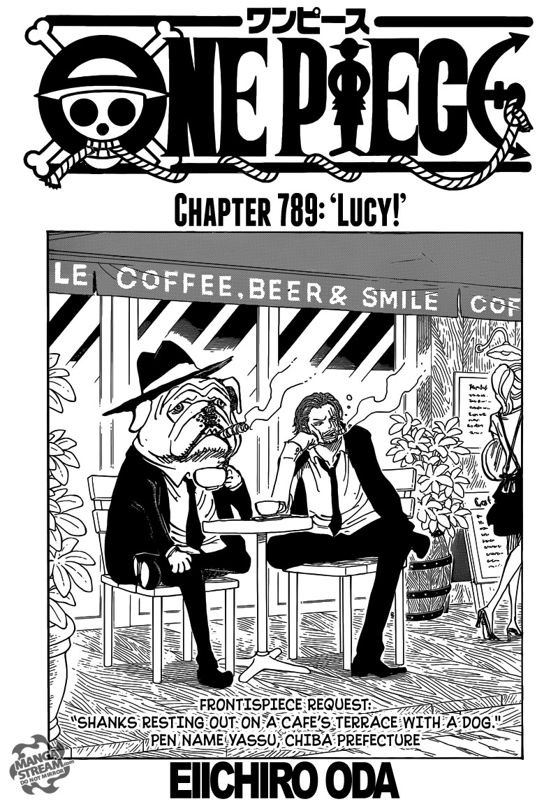 One Piece chapter 789 page 1