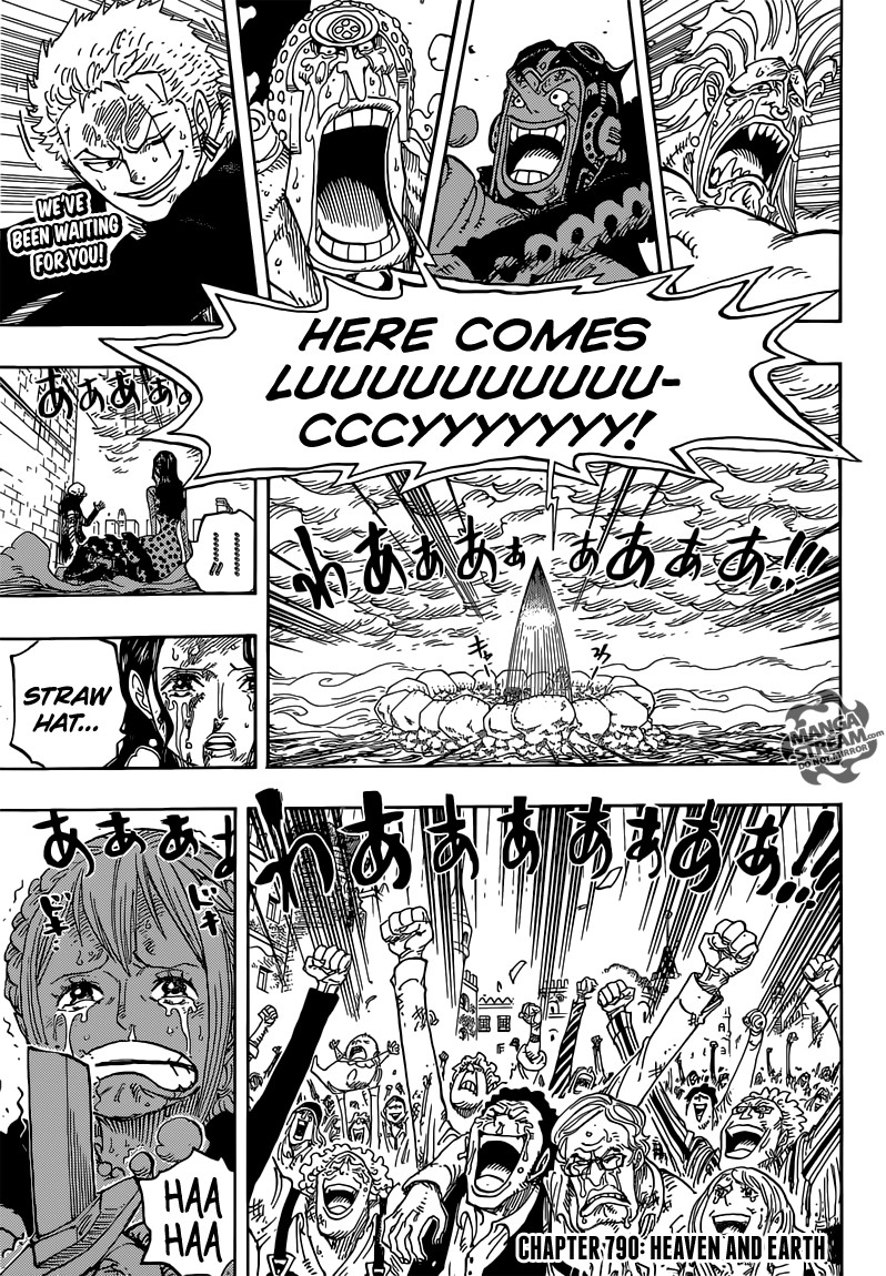 One Piece chapter 790 page 5