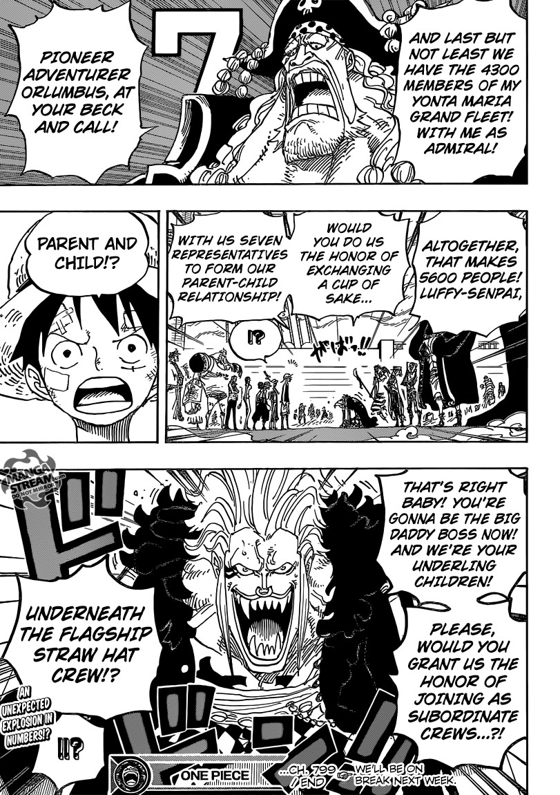 One Piece chapter 799 page 17