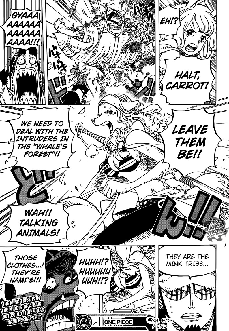 One Piece chapter 804 page 18