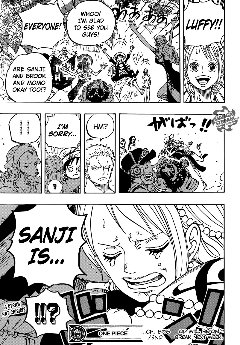 One Piece chapter 806 page 16