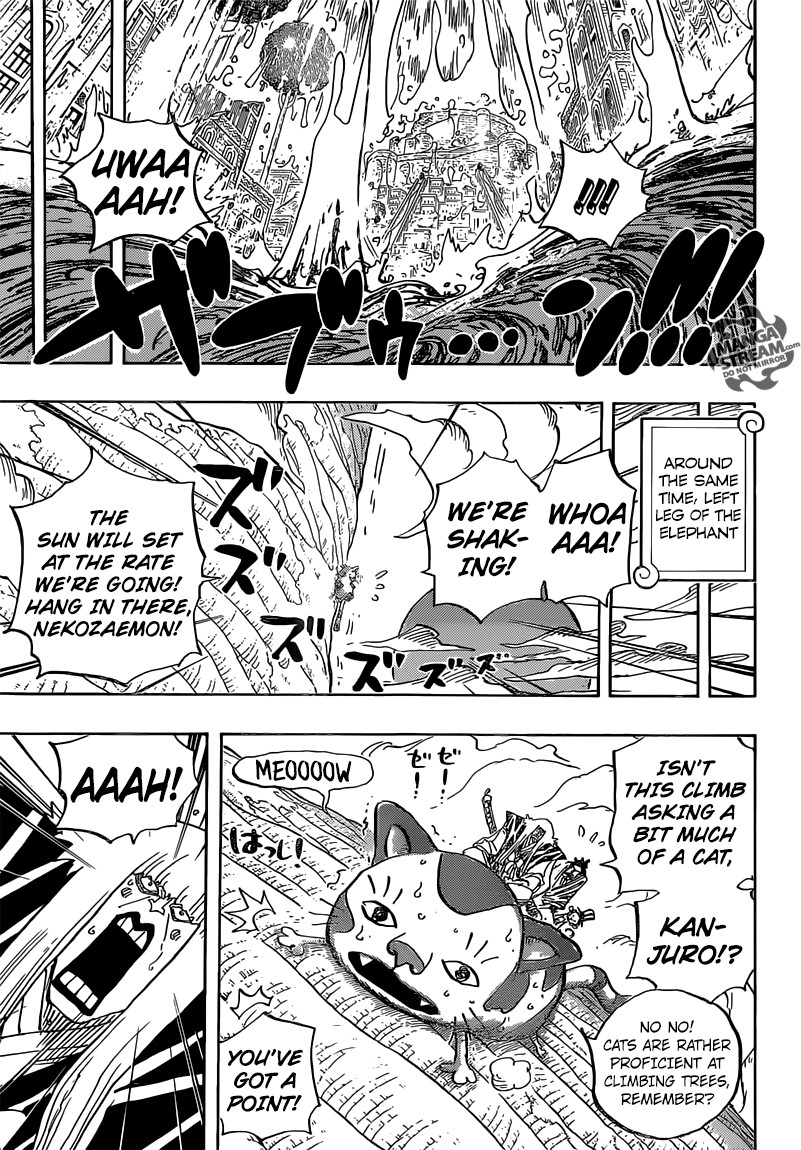 One Piece chapter 806 page 3