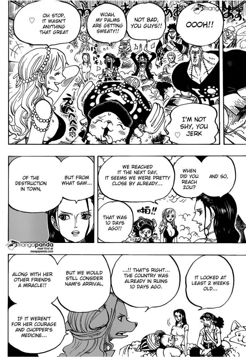 One Piece chapter 807 page 11