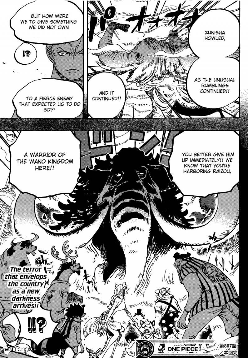 One Piece chapter 807 page 16