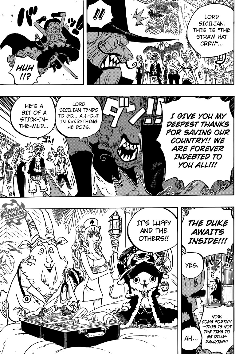 One Piece chapter 808 page 17