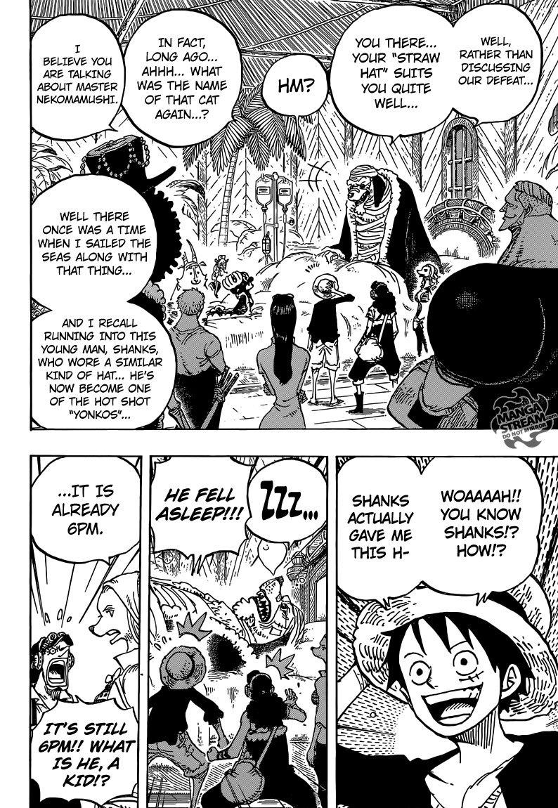 One Piece chapter 809 page 7