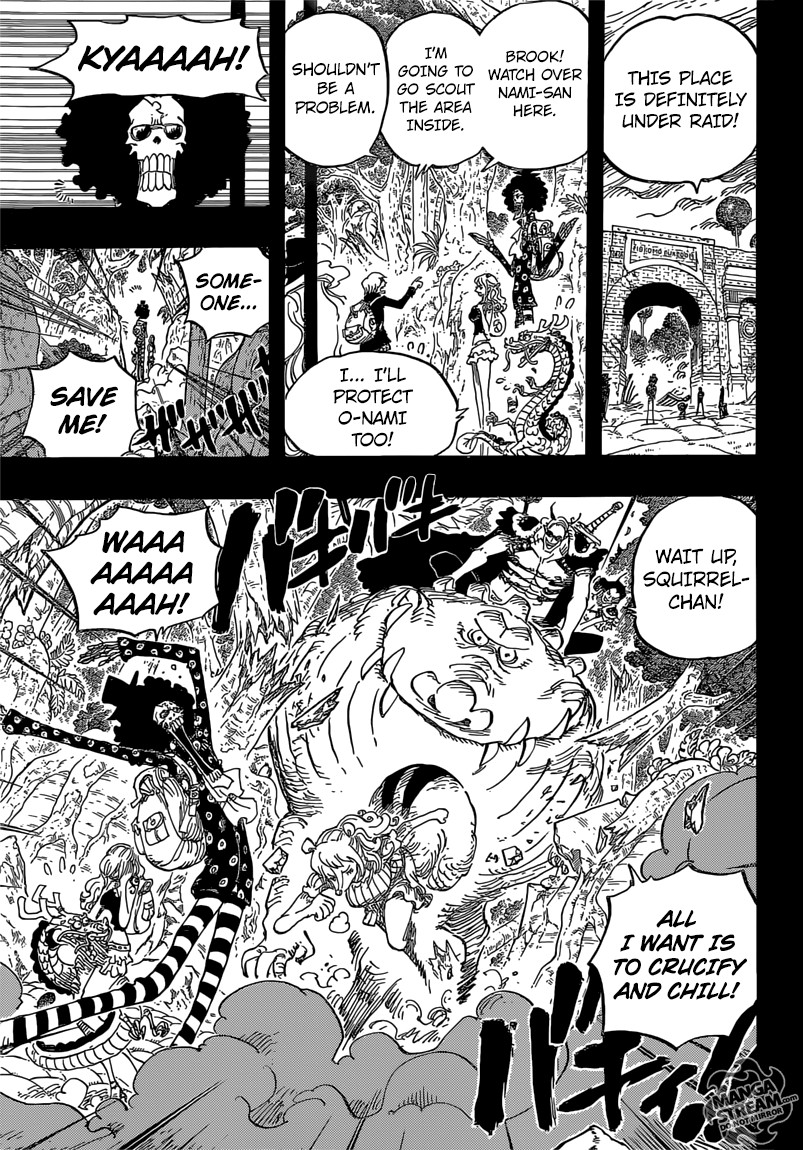 One Piece chapter 810 page 17