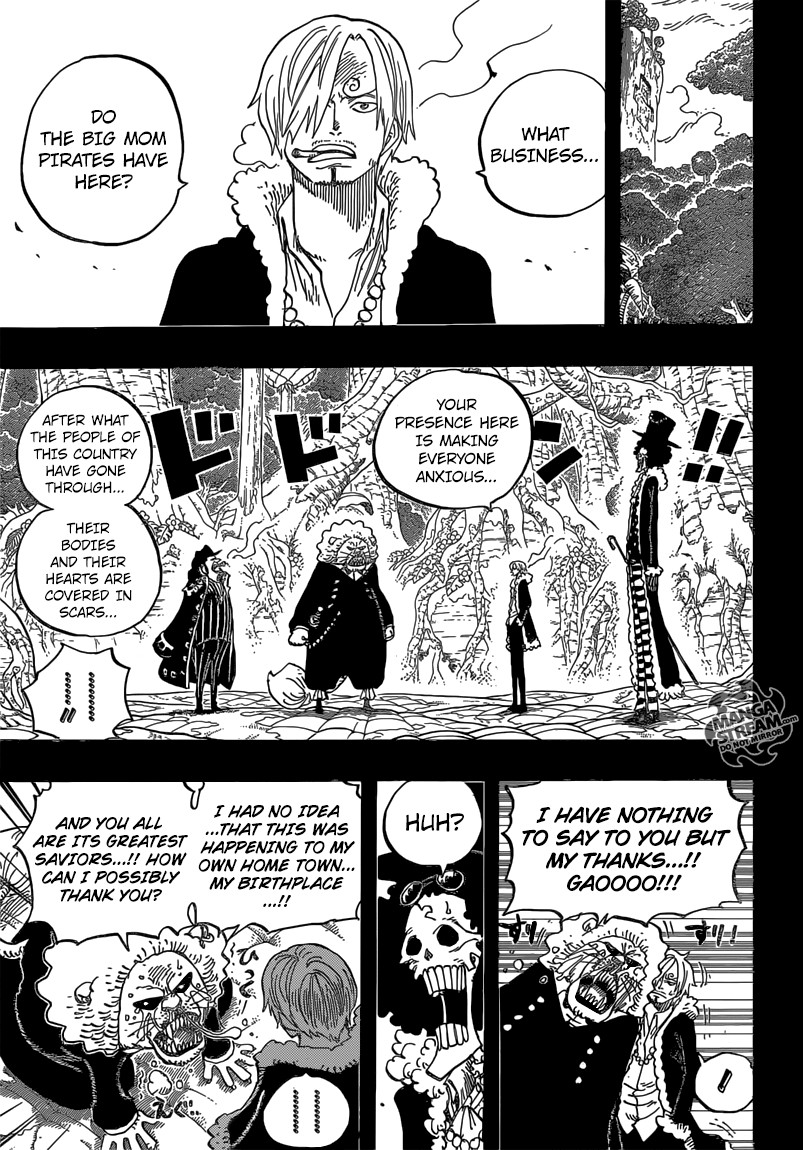 One Piece chapter 812 page 12