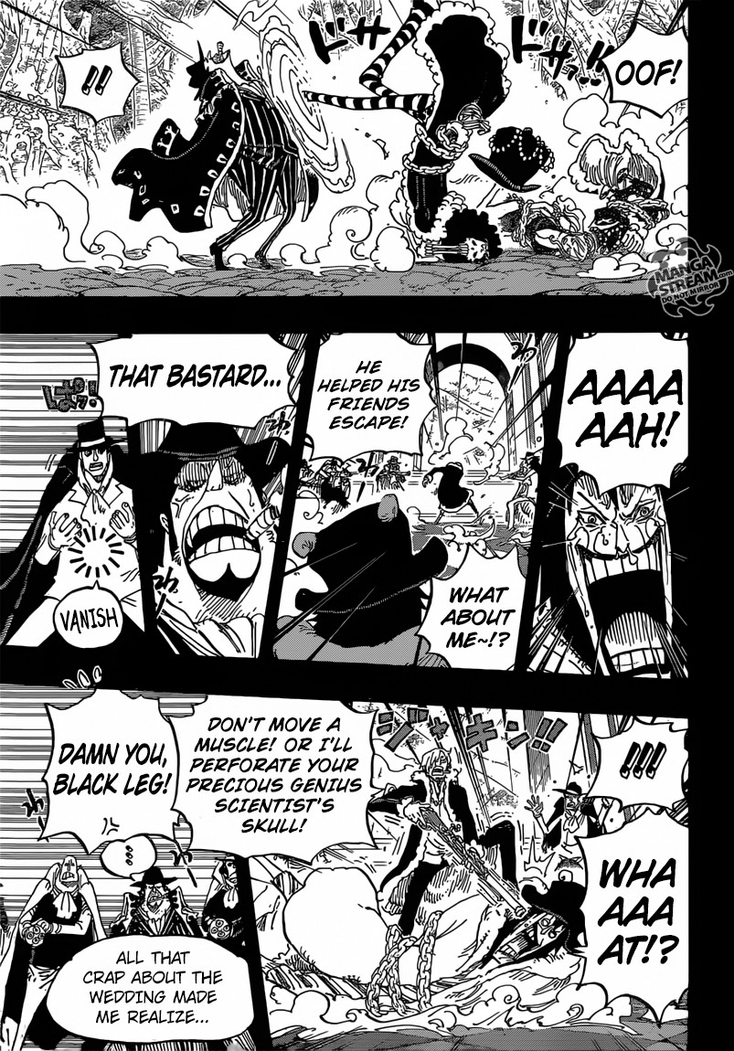 One Piece chapter 813 page 16