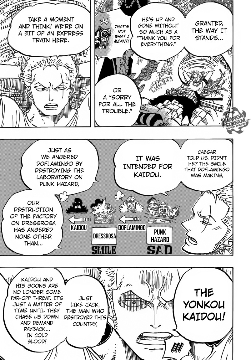 One Piece chapter 814 page 10