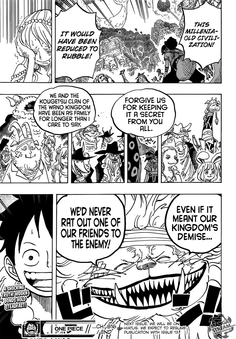 One Piece chapter 816 page 19