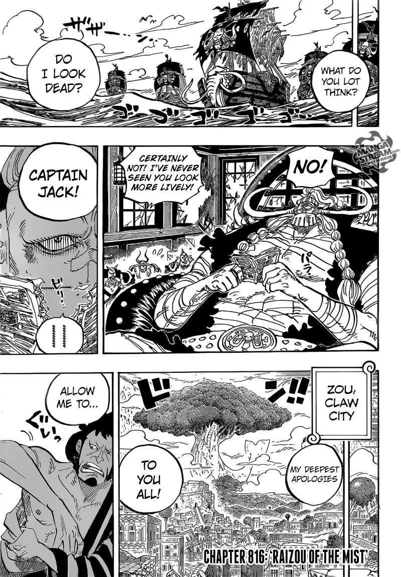 One Piece chapter 817 page 4