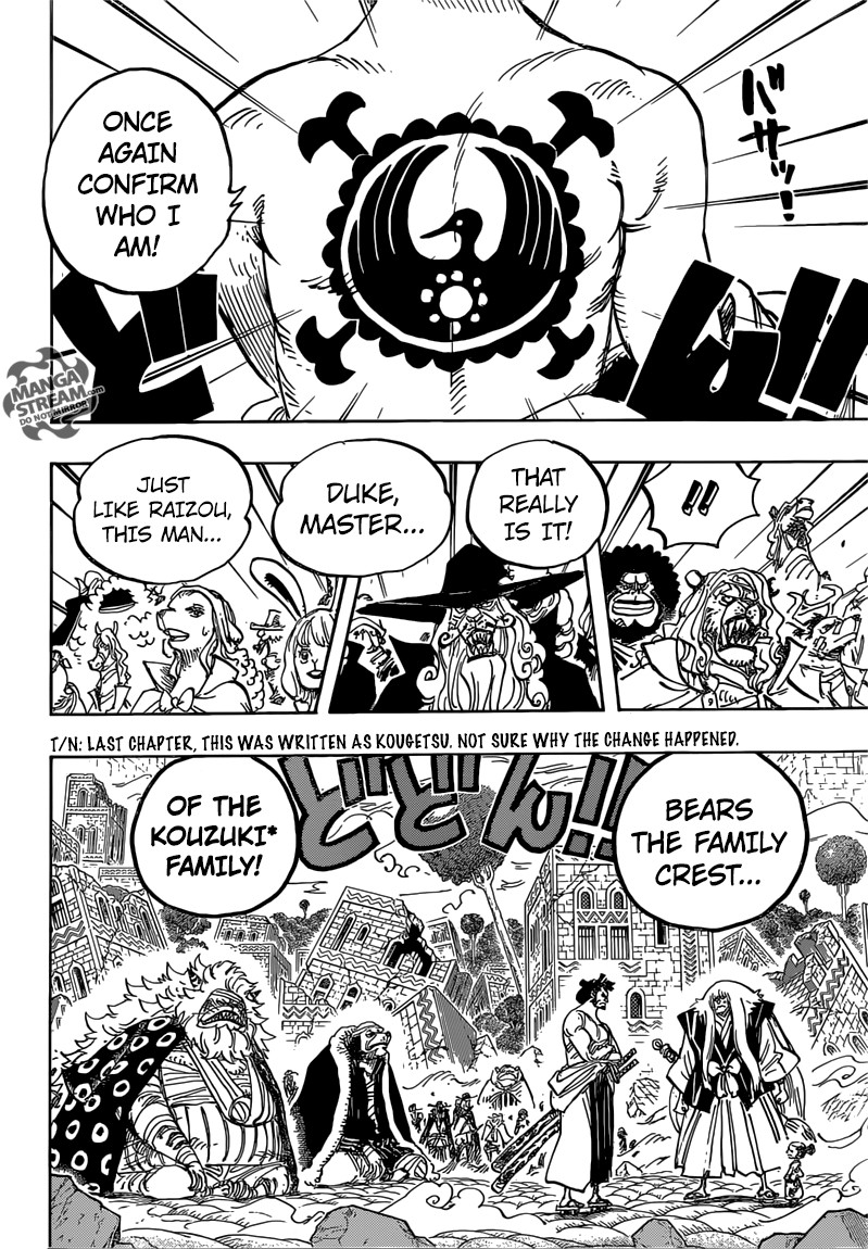 One Piece chapter 817 page 5