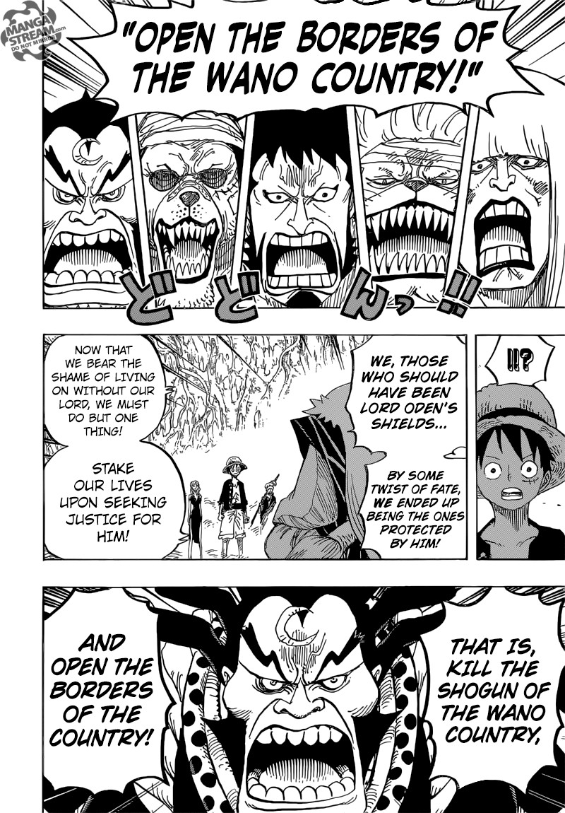 One Piece chapter 819 page 7