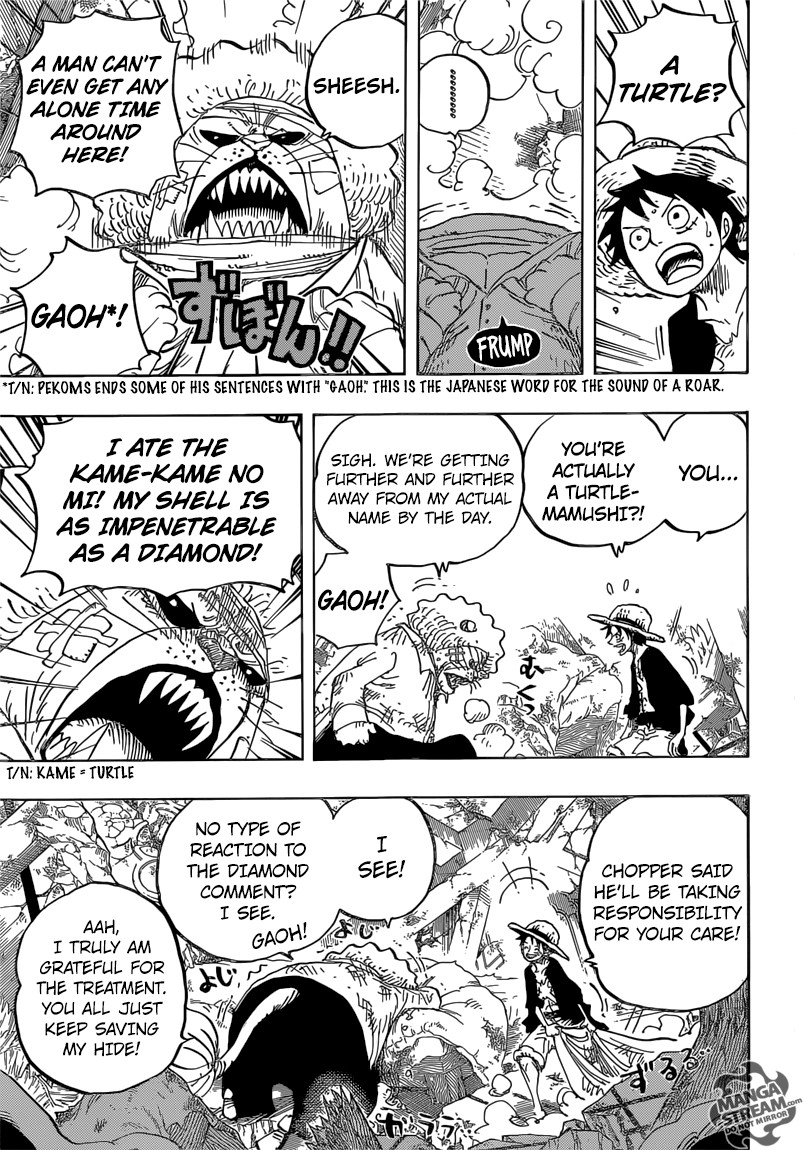 One Piece chapter 822 page 10