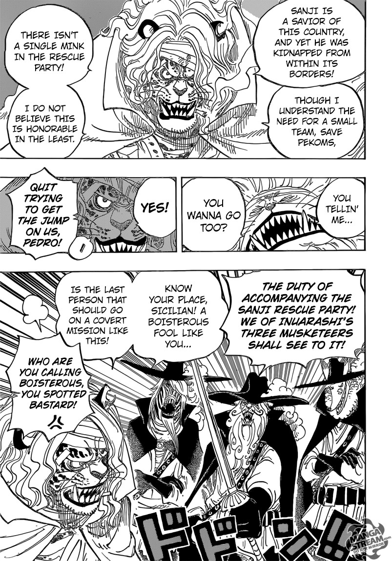 One Piece chapter 822 page 12