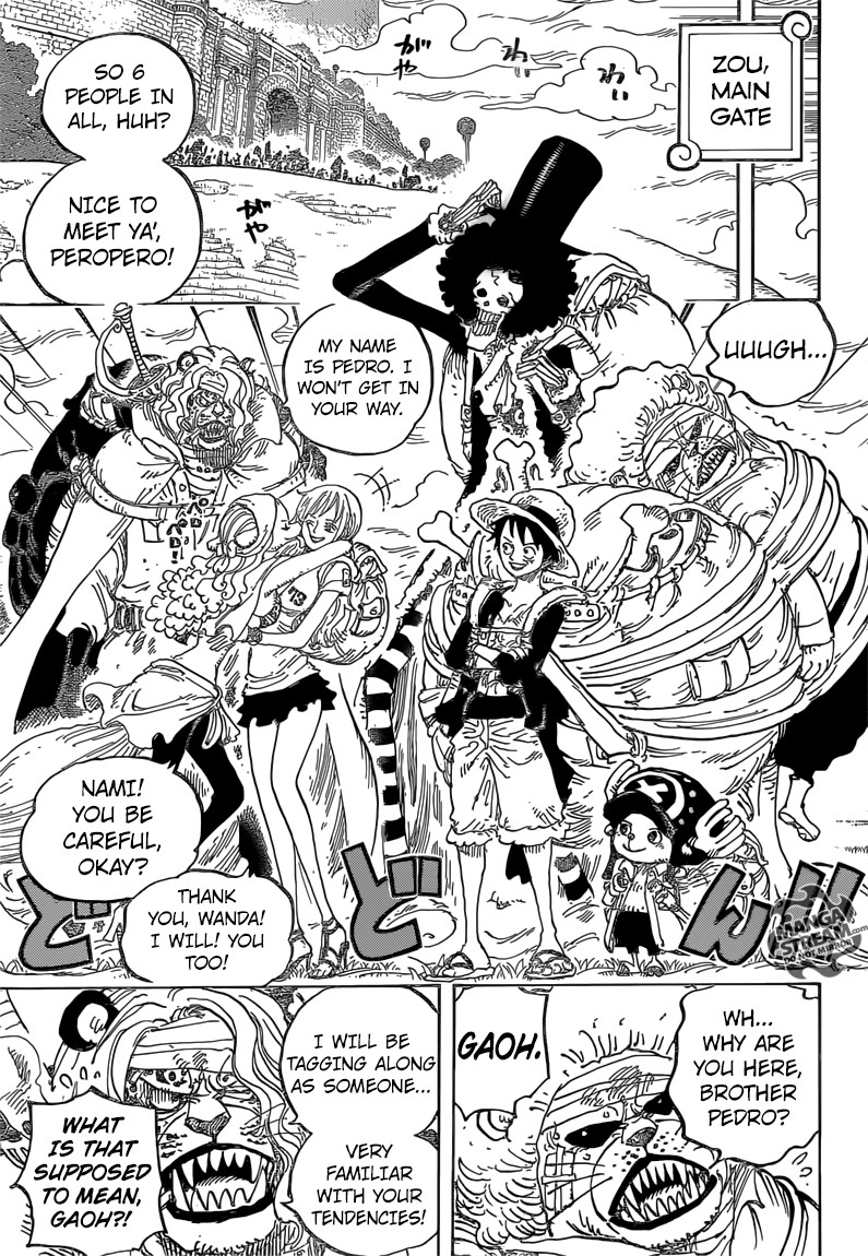One Piece chapter 822 page 16