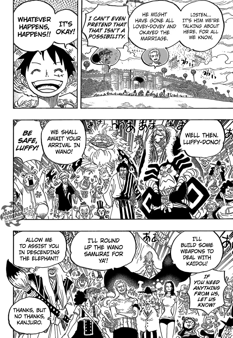 One Piece chapter 822 page 17