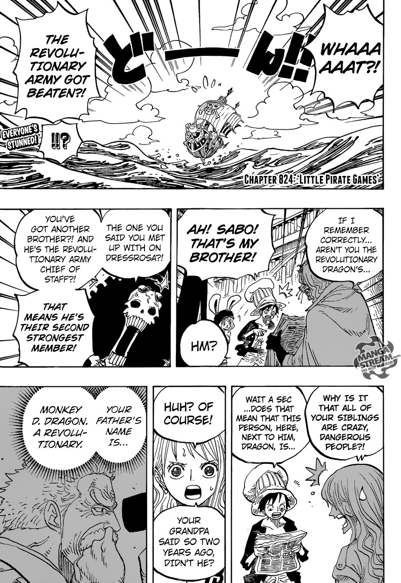One Piece chapter 824 page 5