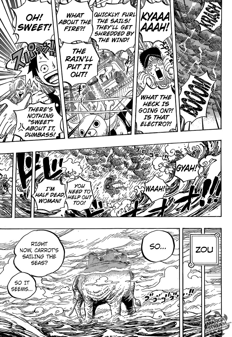 One Piece chapter 824 page 9
