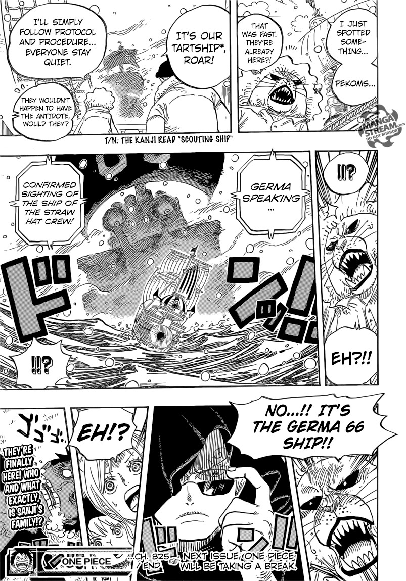 One Piece chapter 825 page 16