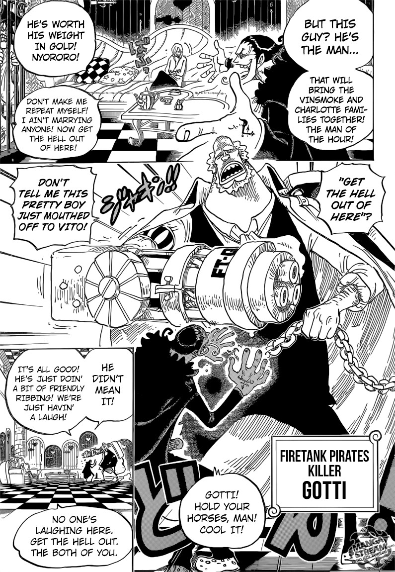One Piece chapter 825 page 8