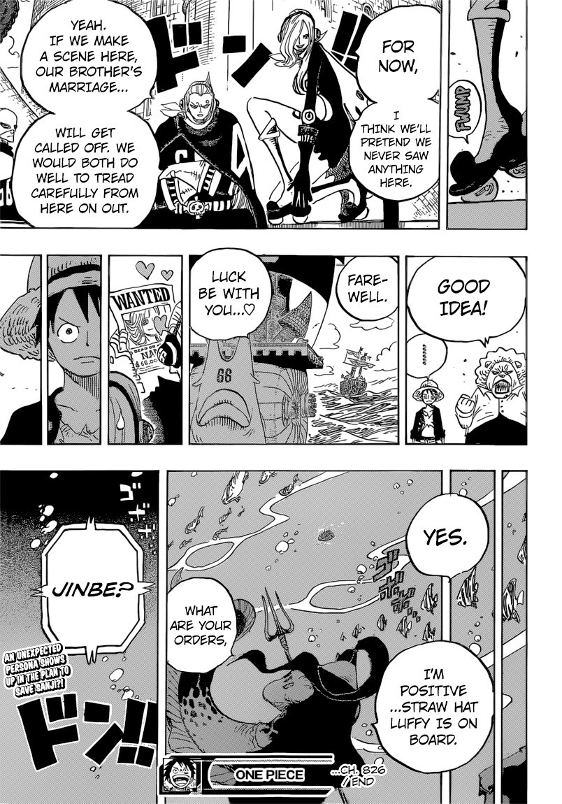 One Piece chapter 826 page 20