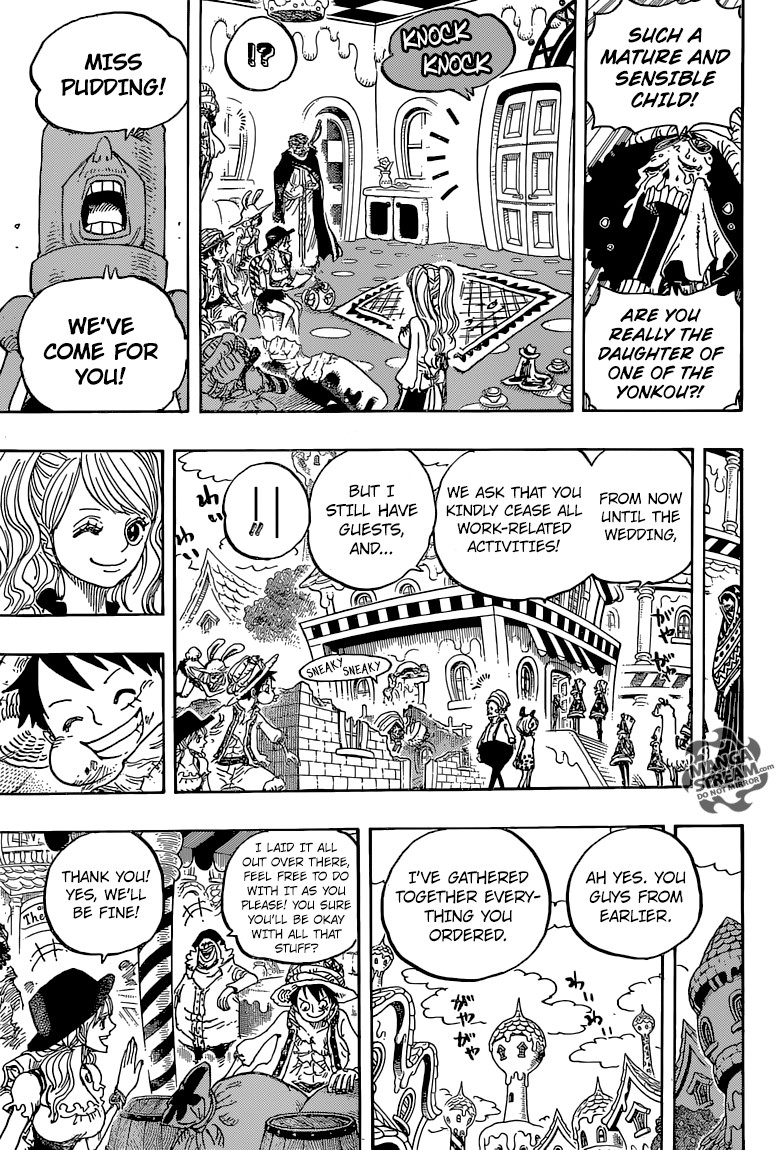 One Piece chapter 828 page 14