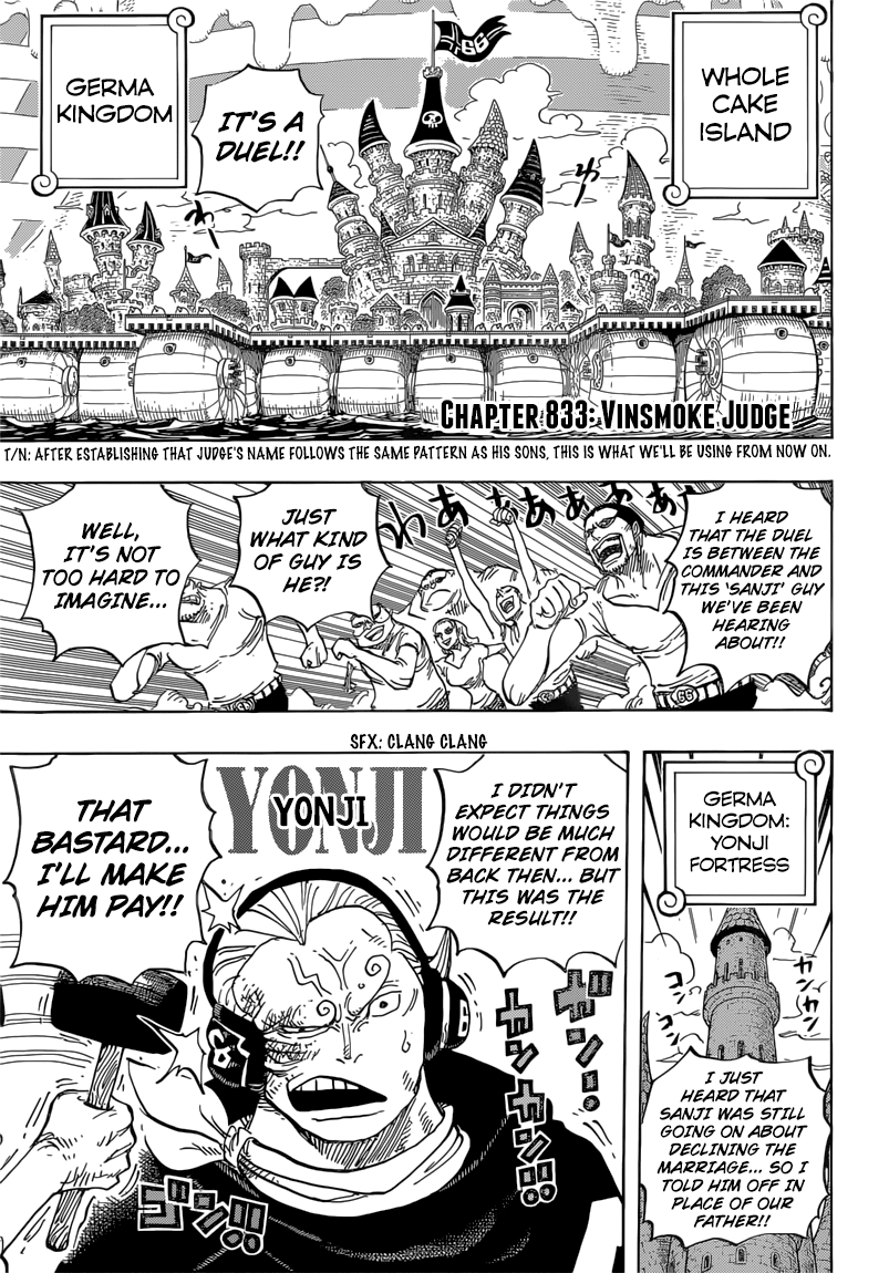 One Piece chapter 833 page 7
