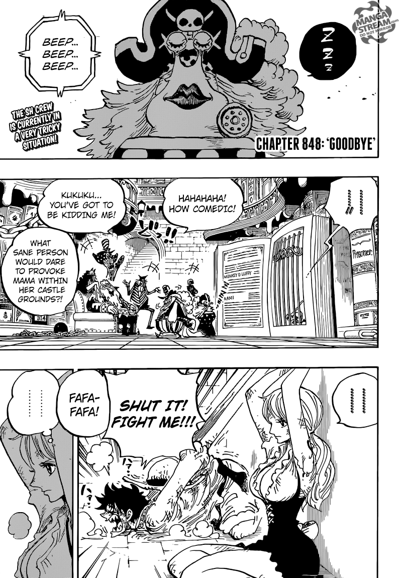 One Piece chapter 848 page 4