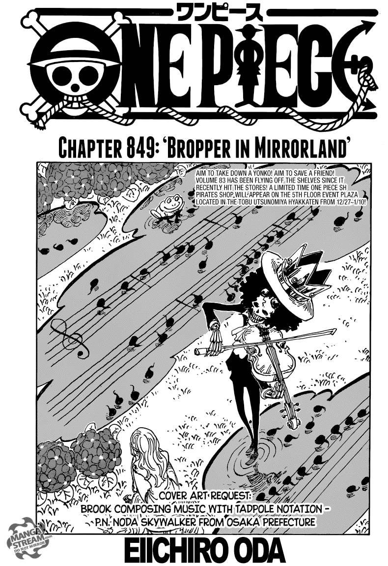 One Piece chapter 849 page 2