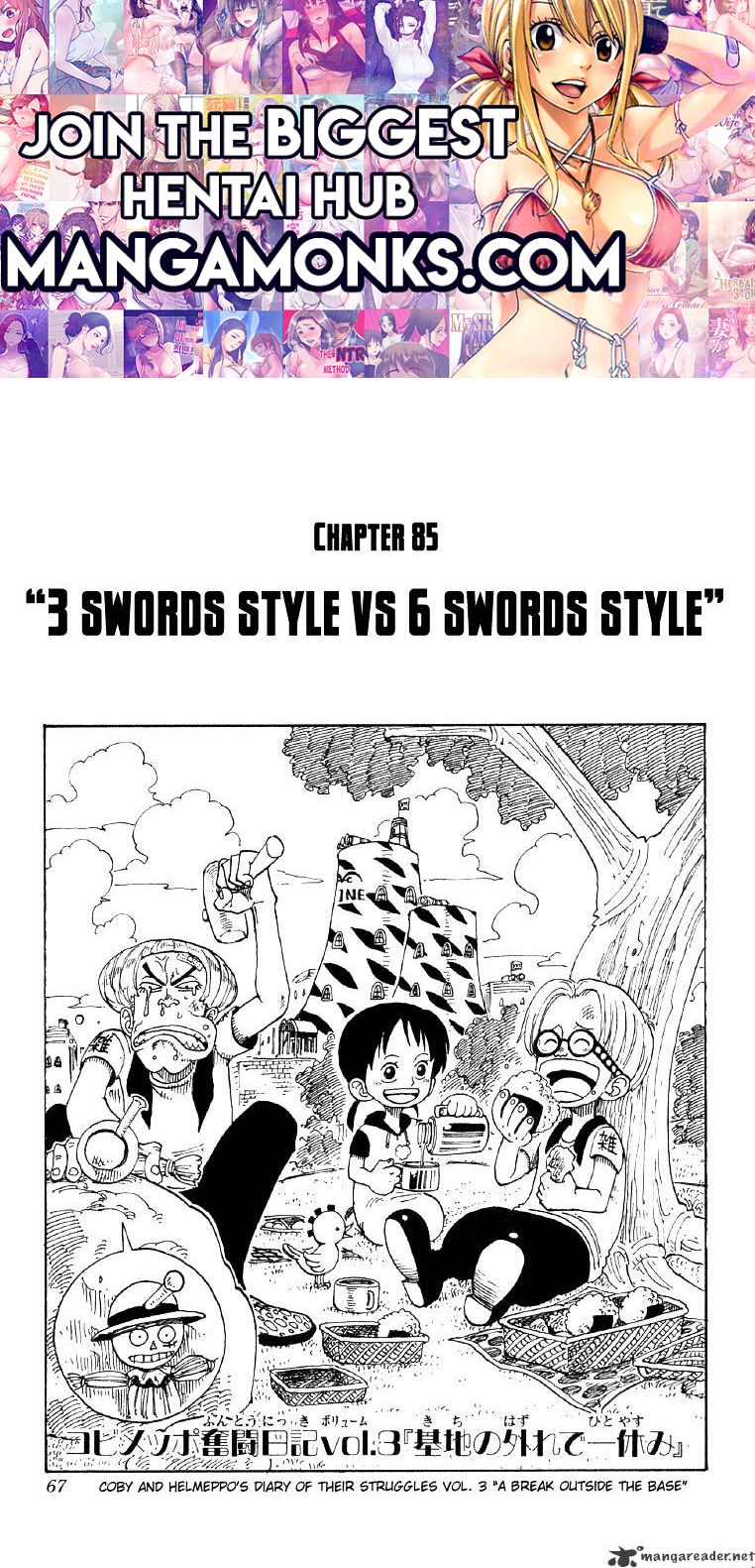 One Piece chapter 85 page 1