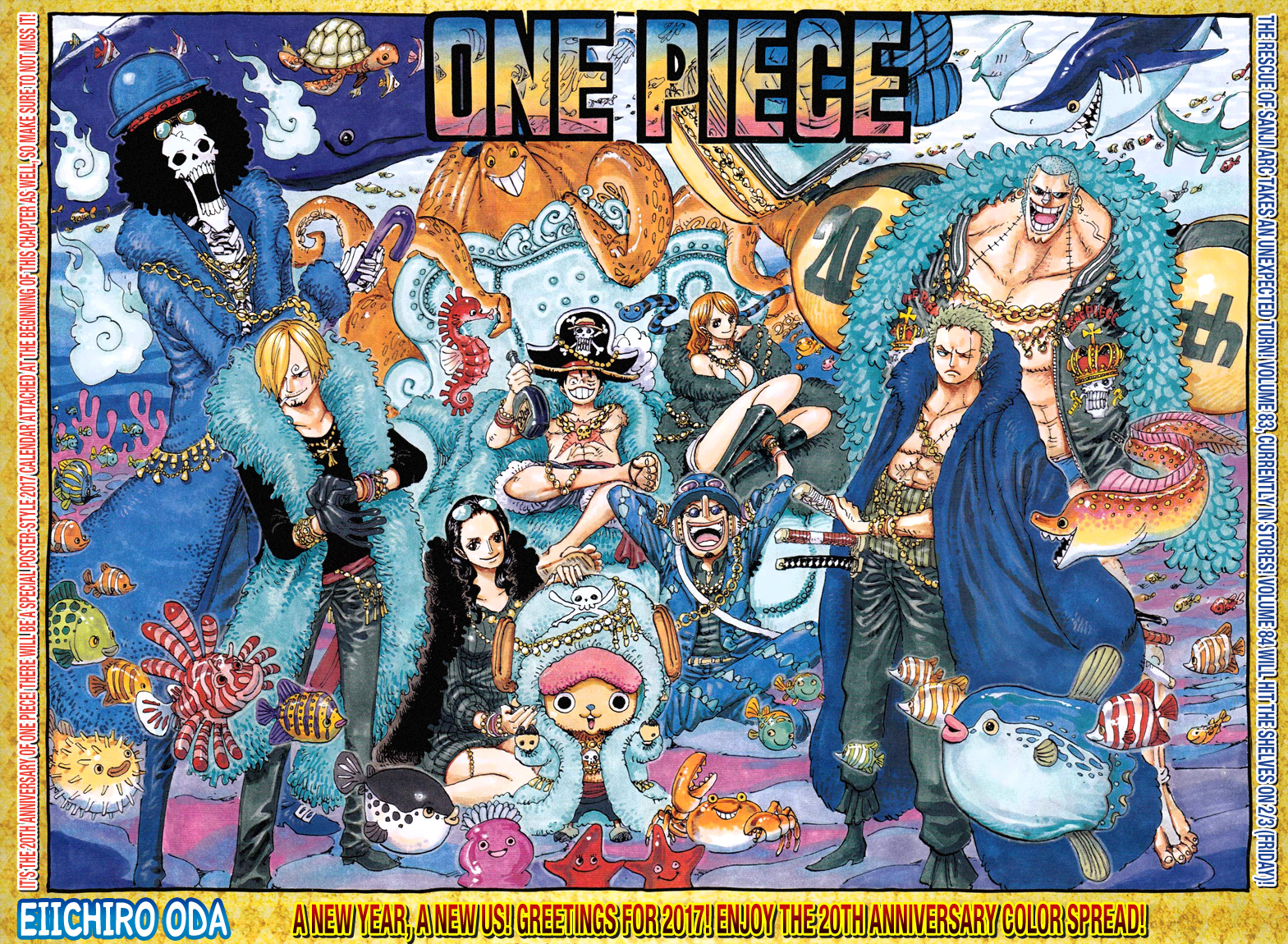 One Piece chapter 851 page 3