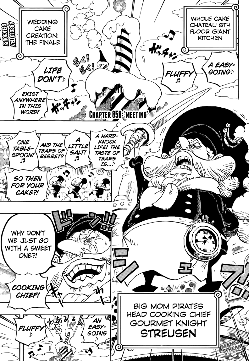 One Piece chapter 858 page 4