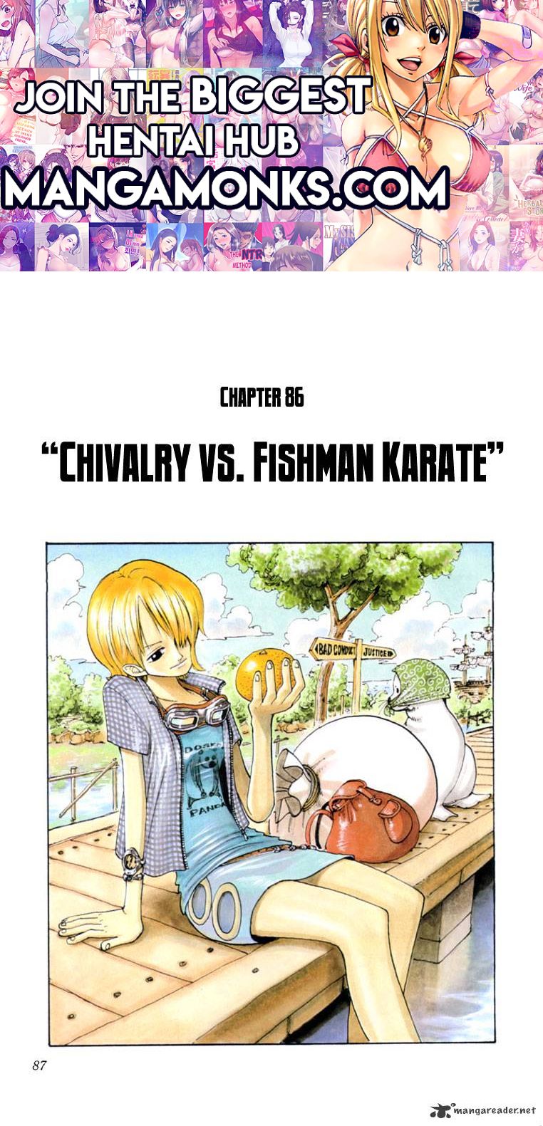 One Piece chapter 86 page 1