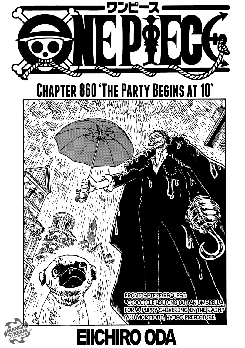 One Piece chapter 860 page 1