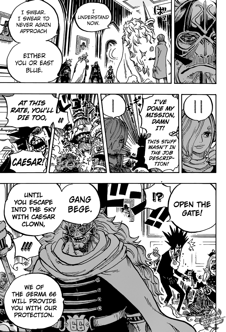 One Piece chapter 870 page 14
