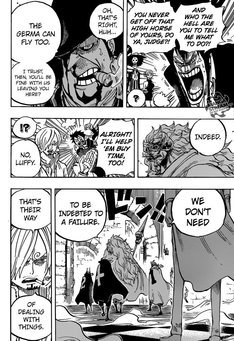 One Piece chapter 870 page 15