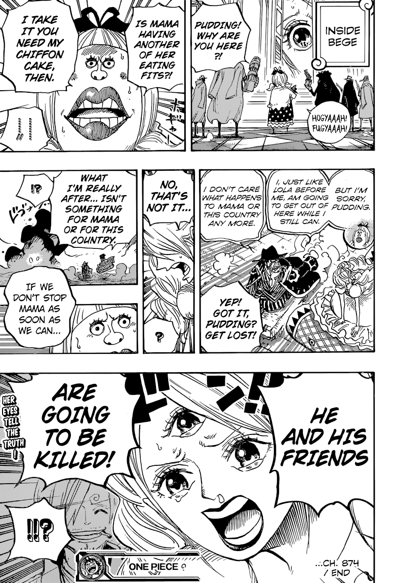 One Piece chapter 874 page 20