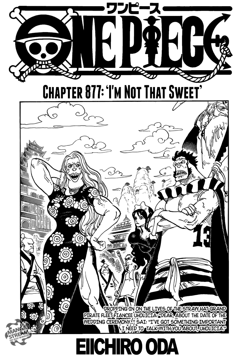 One Piece chapter 877 page 1