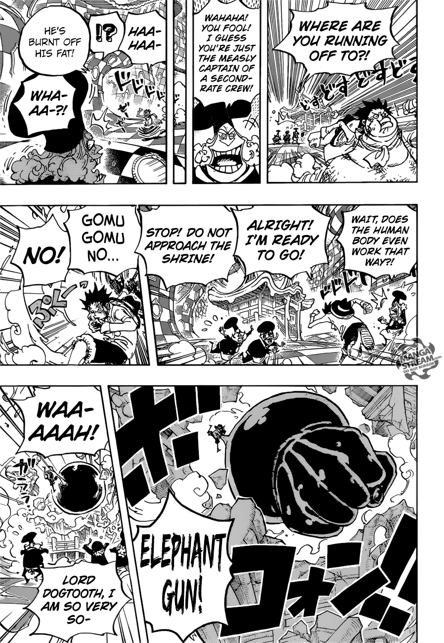 One Piece chapter 883 page 10