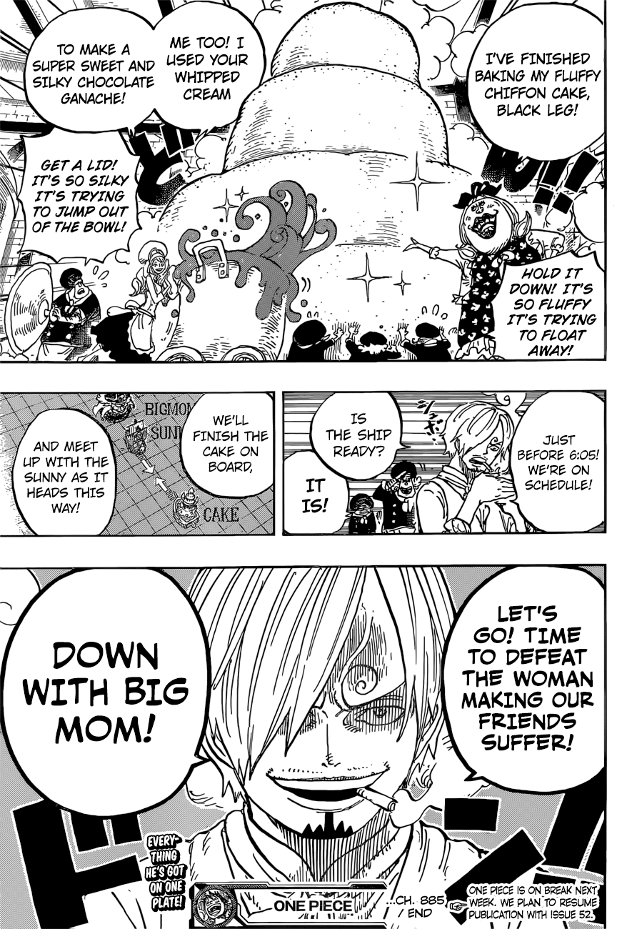 One Piece chapter 885 page 18