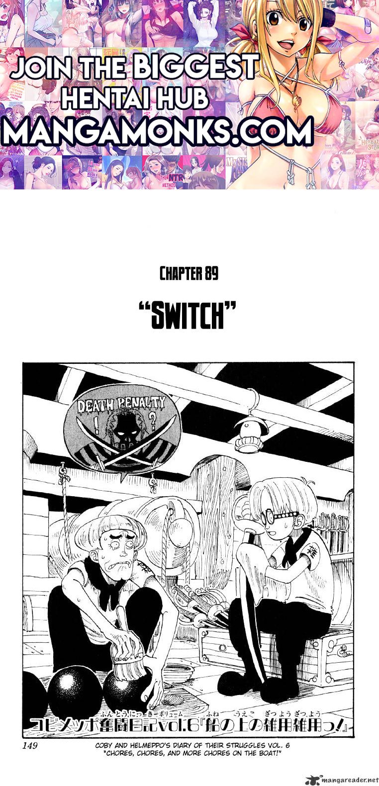 One Piece chapter 89 page 1